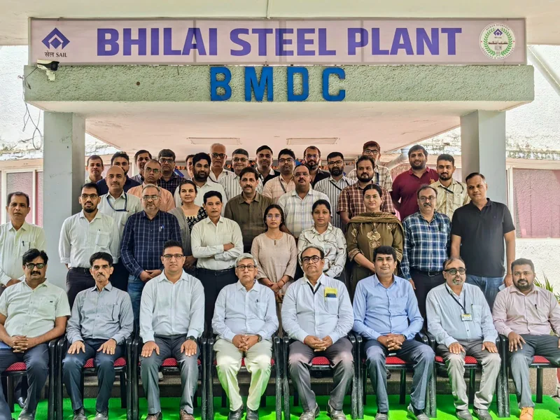 भिलाई इस्पात संयंत्र में ‘बेसिक प्रोजेक्ट मैनेजमेंट’ पर चार दिवसीय प्रशिक्षण कार्यक्रम आयोजित